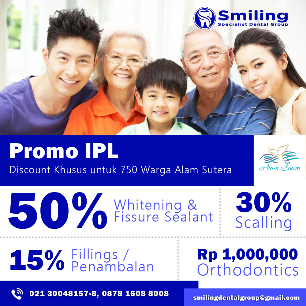 Alam Sutera IPL promo50% 