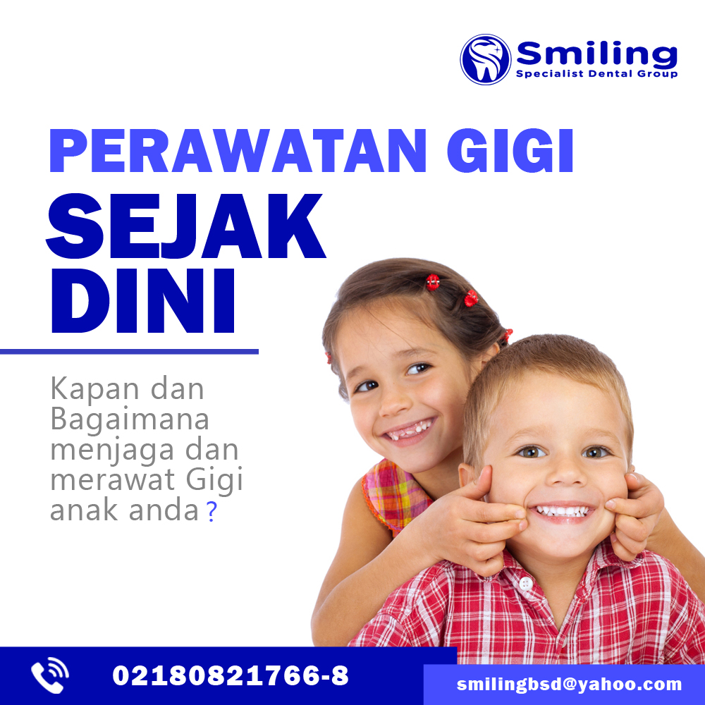 Tips Merawat Gigi Bayi Sejak Bayi 0-6 bulan