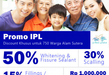 Alam Sutera IPL promo50% 